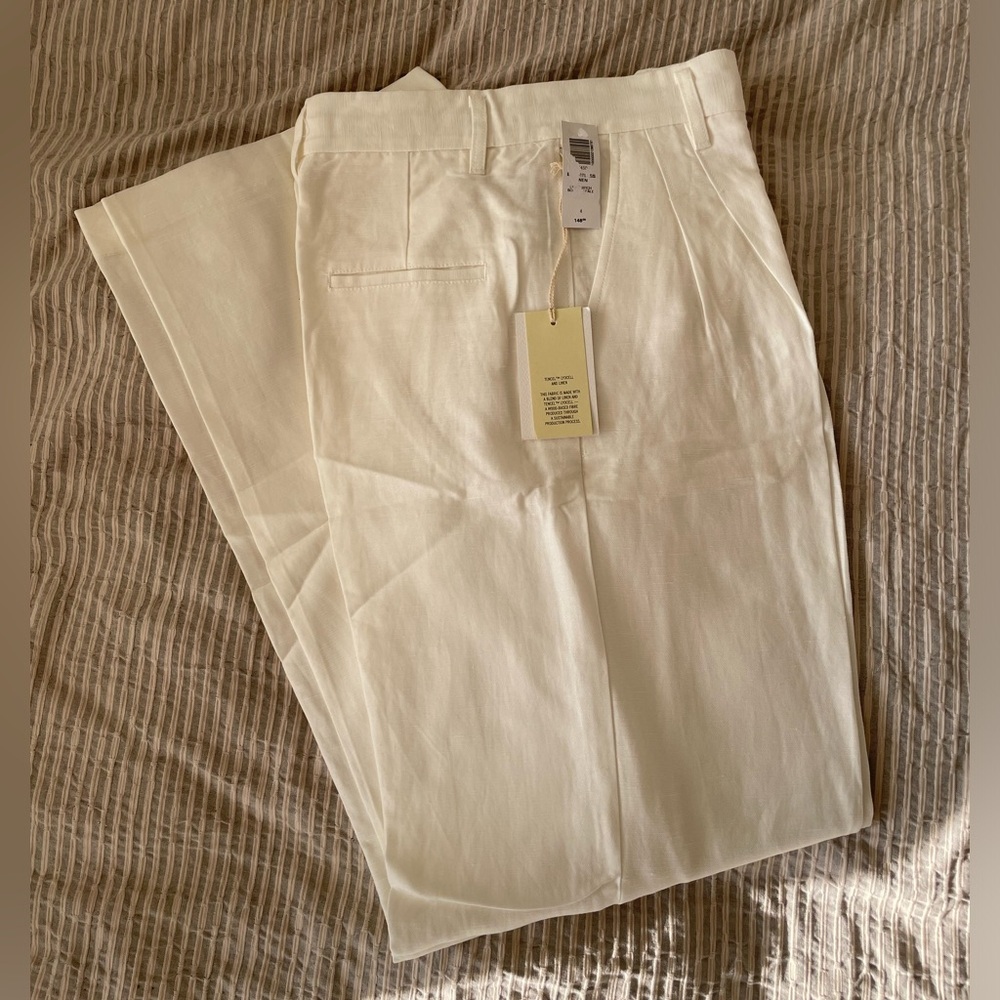 Aritzia Wilfred Effortless Linen Pant